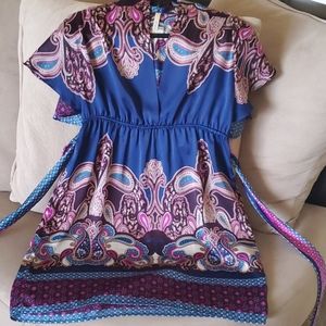 Leshop printed dress